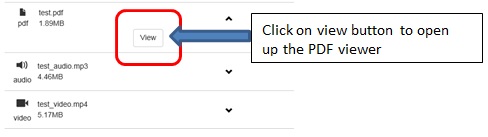 Figure 27: Viewing a PDF